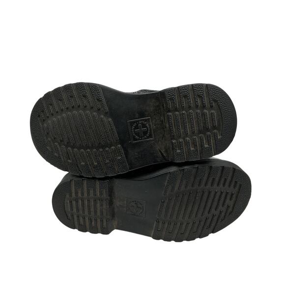 Dr Martens Floral Black Multi 1460 Kids Combat Boot Size 7 US / 6 US - Picture 4 of 5